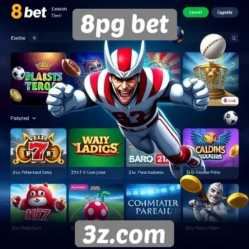 Plataforma 8pg bet oferece variedade de jogos online